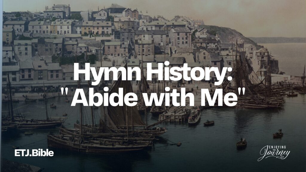 Abide with Me is a hymn that deals with comfort and help for the weary and fearful believer. It was written by a pastor and Scotsman named Henry Francis Lyte.