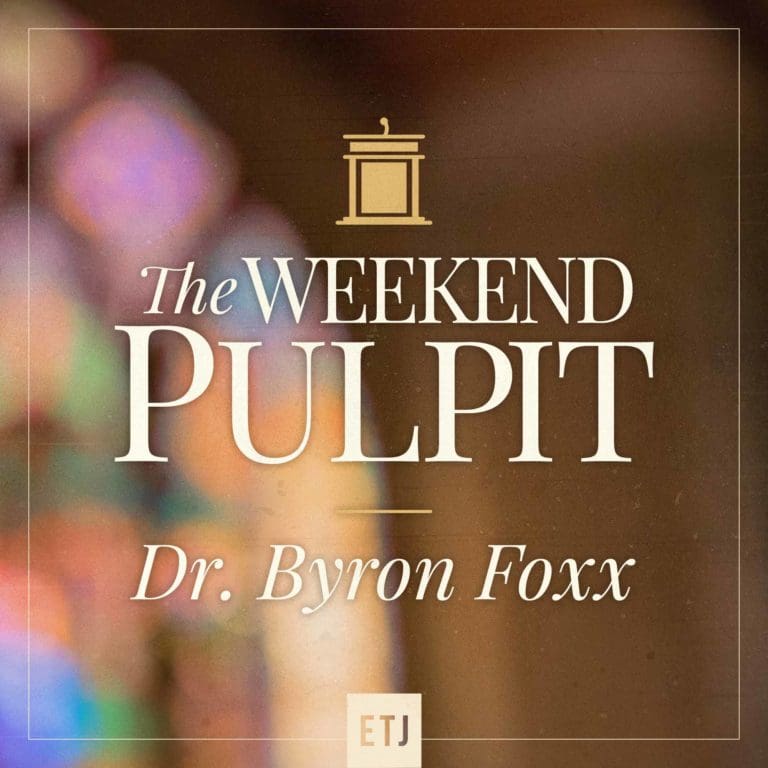 The Weekend Pulpit: An Awesome God by Byron Foxx