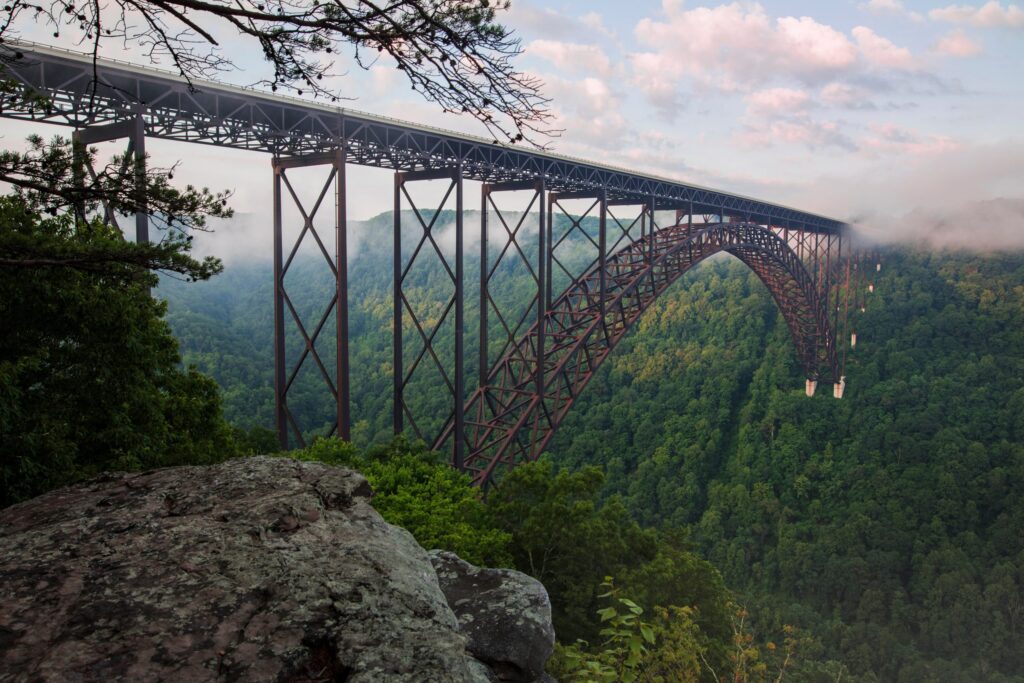 The previous night, he had come to the end of himself. While driving across the New River Gorge Bridge, he stopped his car and prepared to jump off the bridge. Thankfully, someone called 911, and the police intervened. He was then transported to the local hospital to receive help. He continued by saying, “It is amazing that the very place I was going to end my life, you give me a picture of that same place, and I made this decision to accept Christ and have eternal life." As I began to leave, my new brother thanked me for coming. God had done something wonderful!
