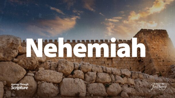 God used Nehemiah's leadership to rebuild the ruined walls of Jerusalem. In just 52 days, they were completely restored. Begin Your Journey Through Nehemiah with this devotional overview by Scott Pauley and Enjoying the Journey. Picture of Nehemiah in the Bible.