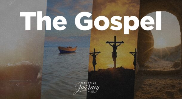 Road crosses rural landscape with the silhouette of hill on background the colors of a fiery sunset. picture demonstrating the gospel of Jesus Christ. His death burial and resurrection of Jesus.