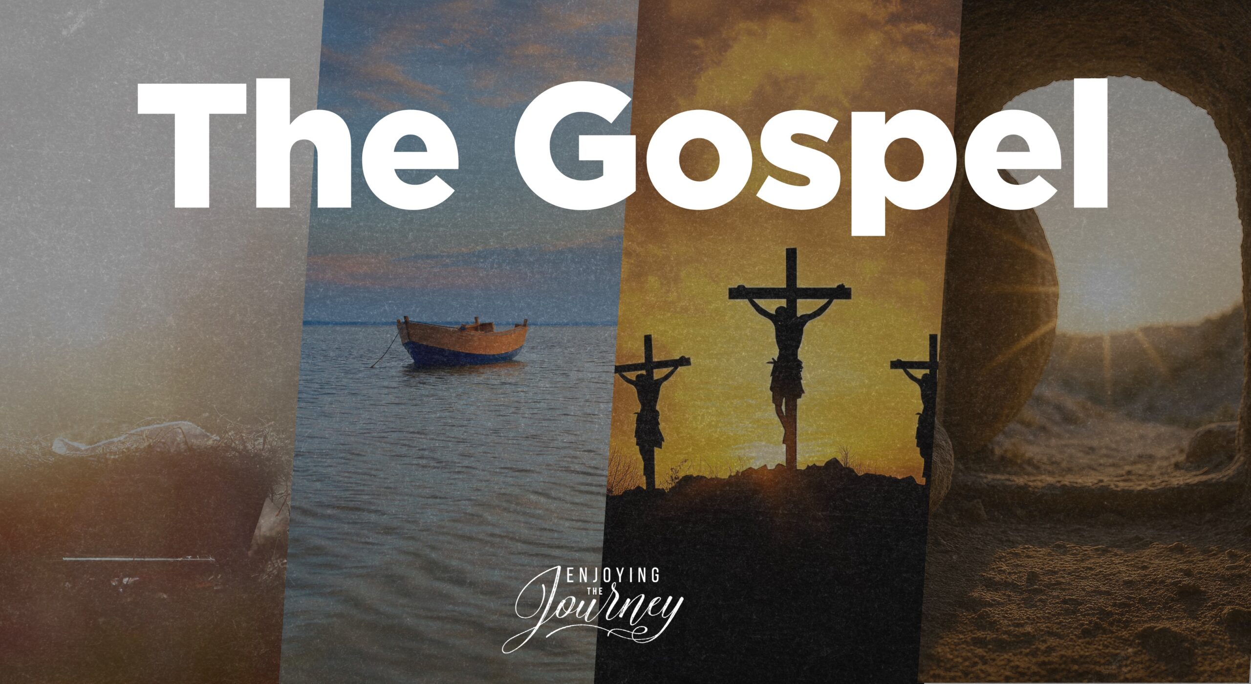 Road crosses rural landscape with the silhouette of hill on background the colors of a fiery sunset. picture demonstrating the gospel of Jesus Christ. His death burial and resurrection of Jesus.