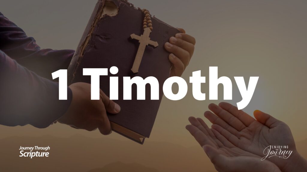 A Journey through 1 Timothy teaches us how to build a strong church by being a strong church member and supporting our pastors.
