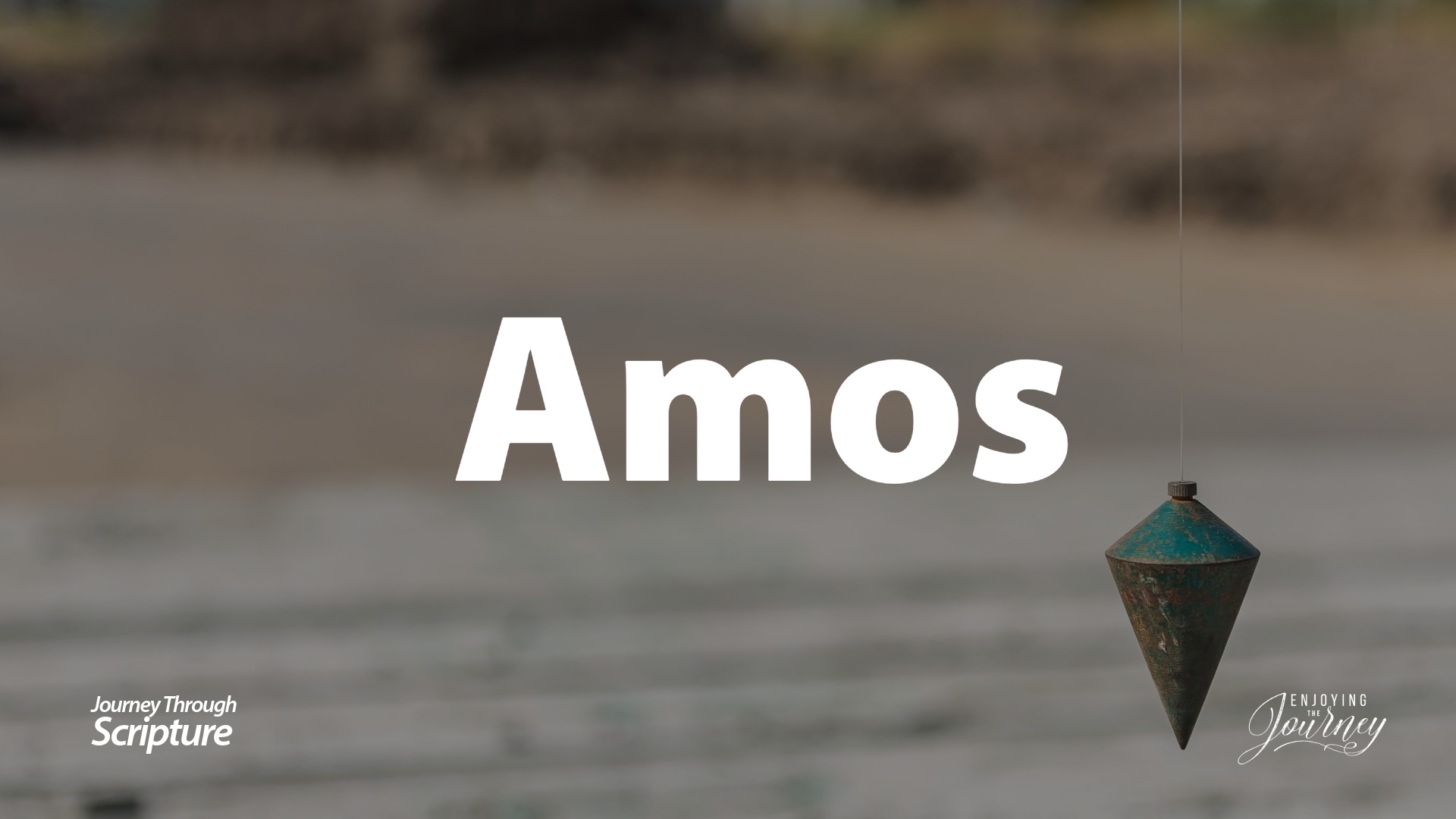 A journey through Amos will teach us to measure ourselves not by someone else or our judgment, but by the infallible Word of God.