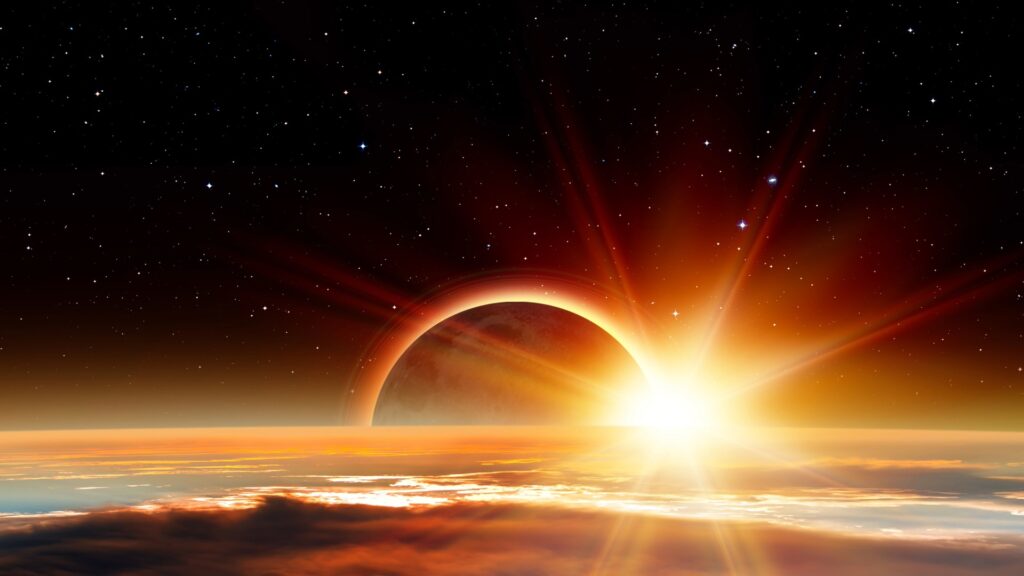 When we consider the universe -- the sun, moon, and planets in our solar system -- we see evidence of God as the Creator.