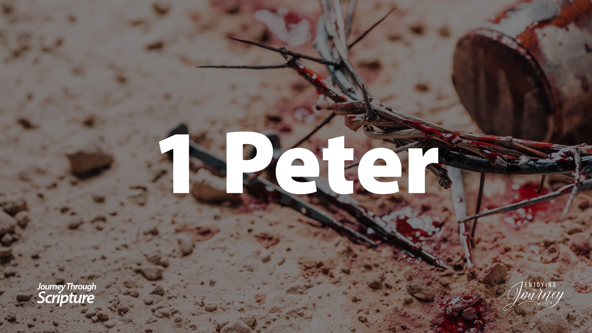 A journey through 1 Peter shows that in trials there is triumph. We should follow in the steps of the suffering Savior, Jesus Christ. This image depicts suffering and is related to an article that overviews the book of 1 Peter in the Bible.