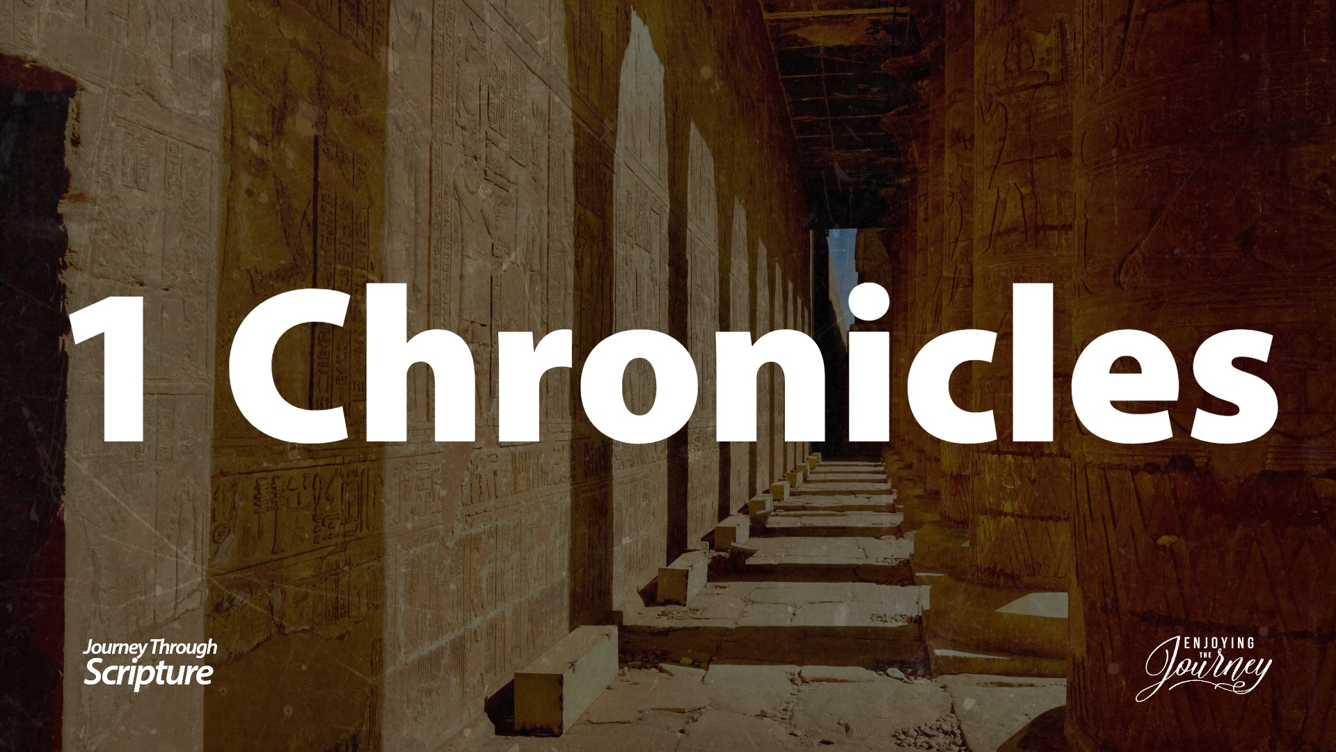 A journey through 1 Chronicles reveals a message of hope. Chronicles is about Christ, the One who should be reigning in your heart. this image is a depiction of an ancient building as it relates to the Bible and leads to an article overviewing 1 Chronicles.