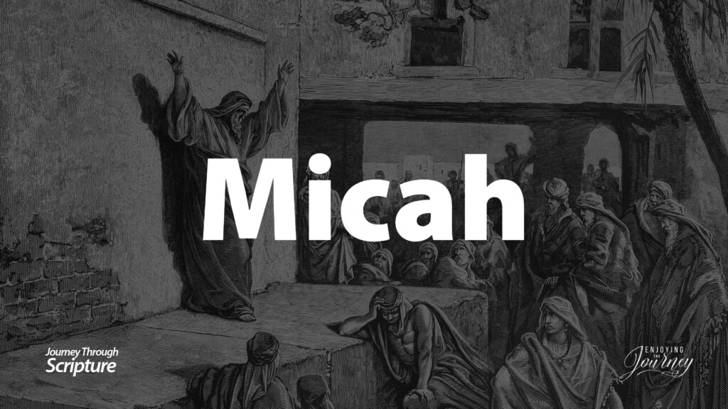 A journey through Micah reveals the Faithful King, and lets us know what the Lord requires from us as we live to serve Him.