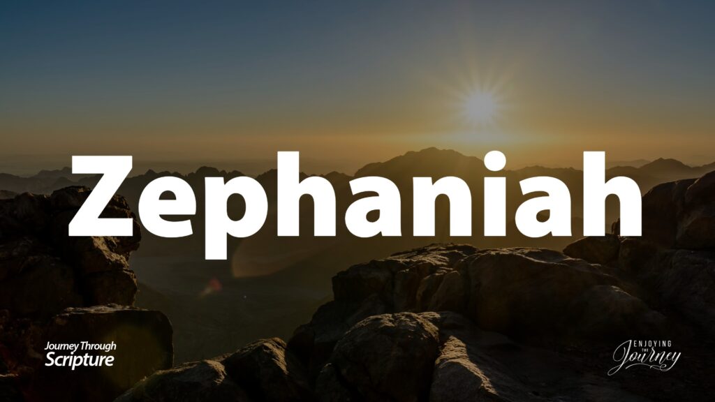 The theme of the book of Zephaniah is this: judgment brings bitterness: the extent of judgment, and blessing: the intent of judgment.