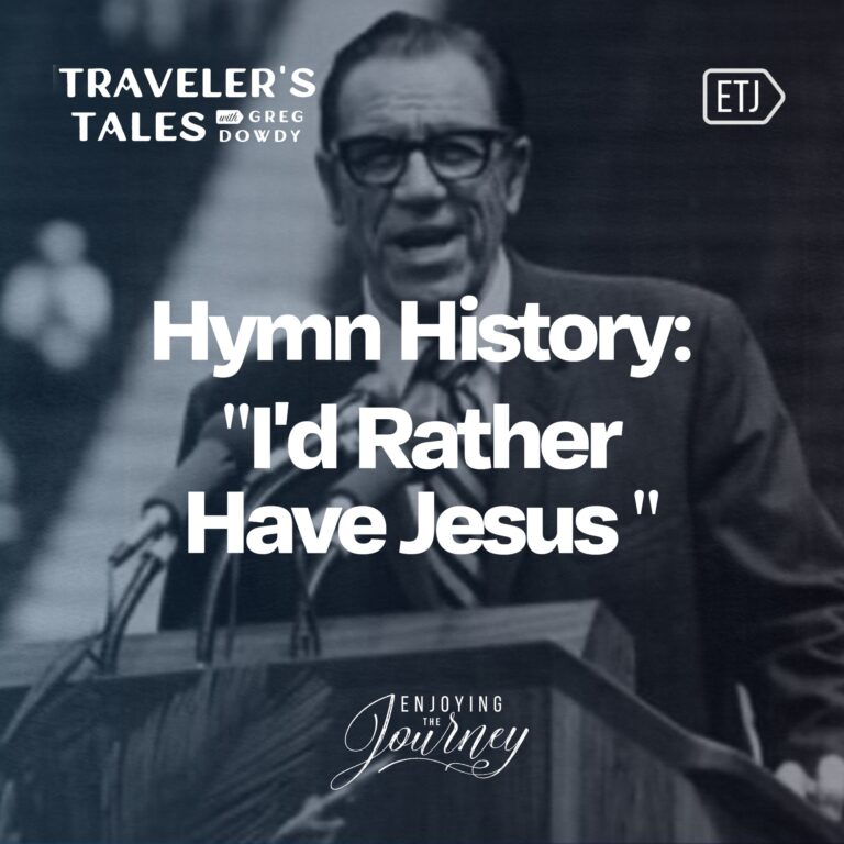 Hymn History: I’d Rather Have Jesus