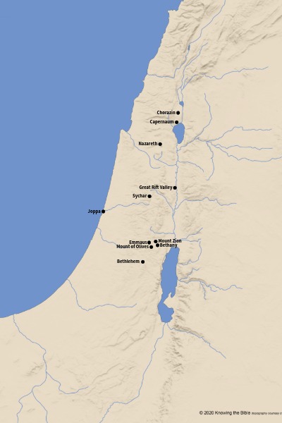 New Testament Map