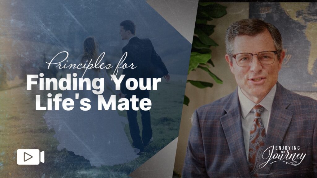 Everywhere I go, I am approached by young adults who want to serve God during their single years. While Scripture teaches that some people are called and equipped for a life of singular service for God. Generally, marriage and family are part of God’s design for His children. Accordingly, I wanted to share some principles from the Bible about finding God's choice for your life's mate in this 10-part video series.