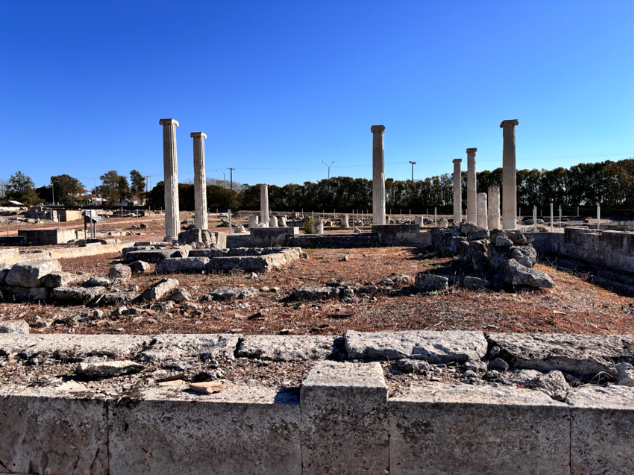 In antiquity, Pella in Macedonia was a major metropolis. Alexander the Great was born here. Nearby you can visit the intact tombs of his ancestors. Photo by John Buckner. In New Testament times, Macedonia was the region in the north of Greece and is estimated to have had a population of 1.5 million people. Thessalonica was the major city, but the region had other cities such as Philippi and Berea. The province housed the boyhood home of Alexander the Great, and the great road, the Via Egnatia, crossed it. The Roman province of Macedonia extended beyond the boundaries of the old kingdom of Macedonia all the way to the Aegean Sea.  