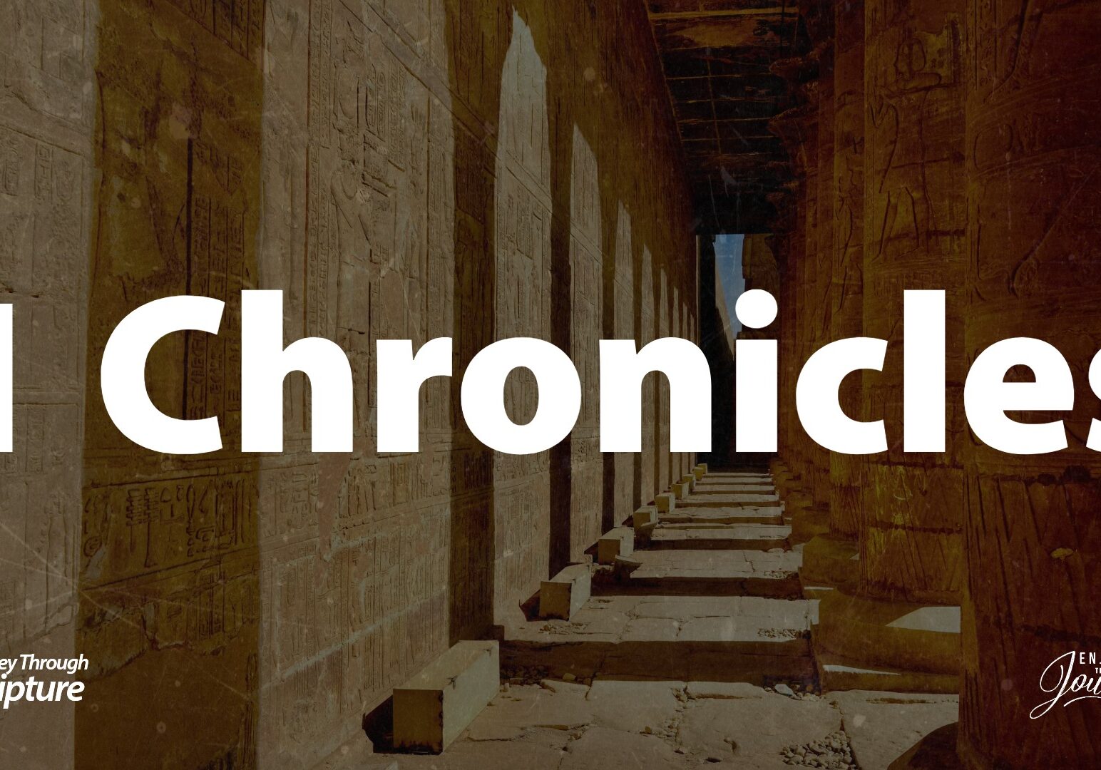 A journey through 1 Chronicles reveals a message of hope. Chronicles is about Christ, the One who should be reigning in your heart. this image is a depiction of an ancient building as it relates to the Bible and leads to an article overviewing 1 Chronicles.