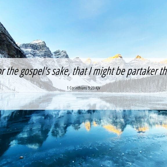 For the Gospel's Sake