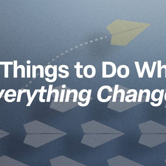 We all go through seasons of change in life. Our homes change. Our work changes. Schedules, routines, and so much that have been familiar are suddenly very different. Through it all, God reminds us that as He changes us, He never changes.