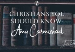 The story and life of Amy Carmichael seem to be almost forgotten among young Christians today. The Lord used this remarkable woman of faith in tremendous ways.