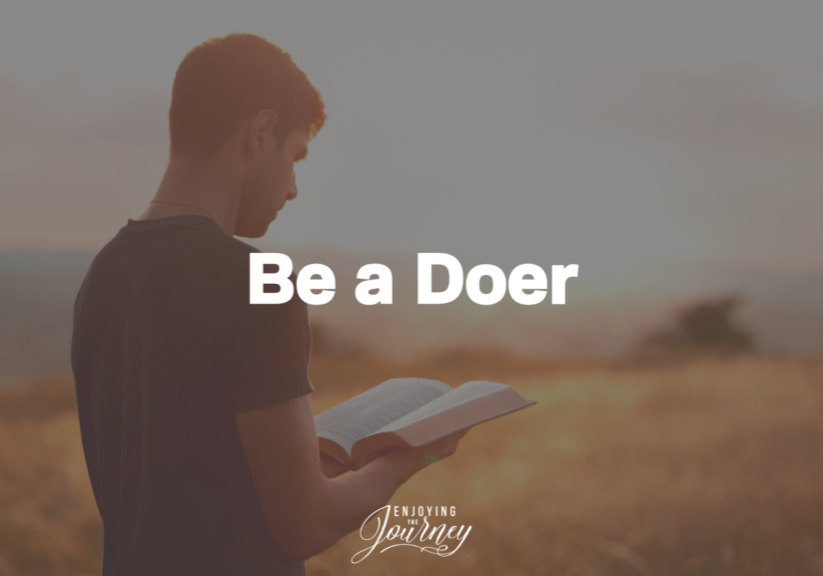God wants us to do more than hear His Word. He wants us to be obedient to it, doing the work that He has called us to do.