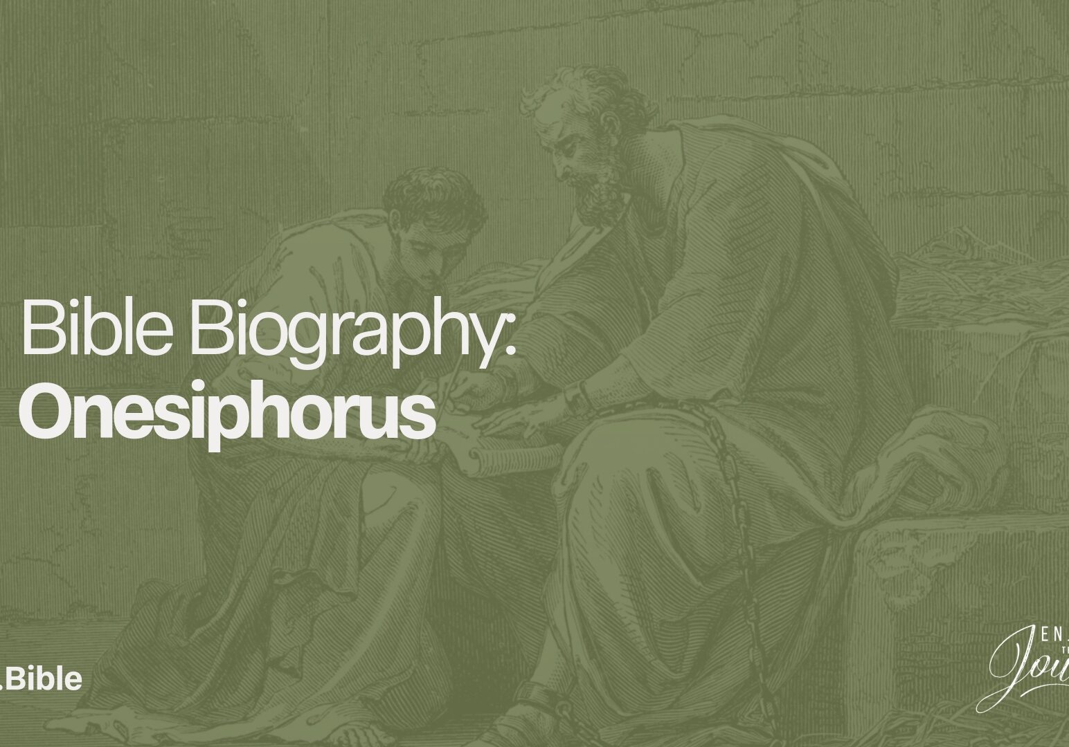 Bible Biographies: Onesiphorus. Both times Paul references Onesiphorus, he speaks of his house and household, as though the man himself was already gone. Most scholars believe that by this time, Onesiphorus had fallen during the intense persecution of believers, having been imprisoned or put to death for his faithful following of the Lord Jesus Christ.