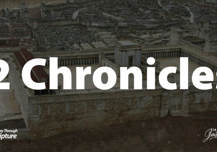 Journey through 2 Chronicles shows man's failure and God's faithfulness. God reminds the people of their past and His plans for their future. This image illustrates some the what occured in 2 Chronicles and leads to an overview of that book of the Bible