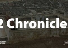 Journey through 2 Chronicles shows man's failure and God's faithfulness. God reminds the people of their past and His plans for their future. This image illustrates some the what occured in 2 Chronicles and leads to an overview of that book of the Bible