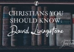 When asked about the countless sufferings and hardships he endured in Africa, David Livingstone replied, "I never made a sacrifice"