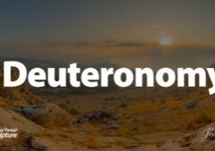 On our journey through Deuteronomy, Moses delivers three messages to Israel: A retrospective message (1-4), an introspective message (5-26), and a prospective message (27-34).