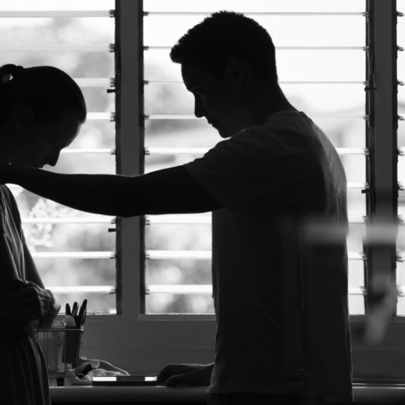 Troubles come. Difficulties arise. Arguments pop up. The challenge for Christian Married Couples is Dealing with Difficult Days correctly. Image depicting a challenge in marriage.