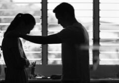 Troubles come. Difficulties arise. Arguments pop up. The challenge for Christian Married Couples is Dealing with Difficult Days correctly. Image depicting a challenge in marriage.