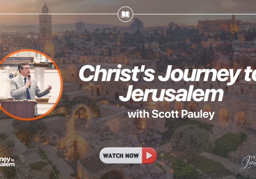 Christ's Journey to Jerusalem: Believers reflect on Christ’s journey into Jerusalem, his final days with his disciples, his illegitimate trial, his crucifixion and ultimately leading up to resurrection Sunday.
