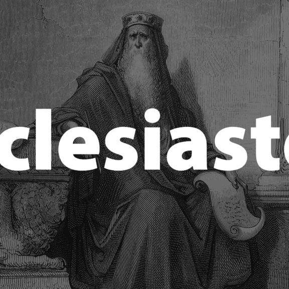 A journey through Ecclesiastes encourages us to fear God to avoid a life of vanity, vexation of spirit, and no profit under the sun.