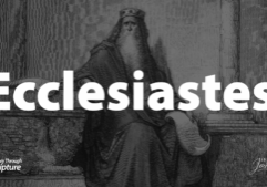 A journey through Ecclesiastes encourages us to fear God to avoid a life of vanity, vexation of spirit, and no profit under the sun.