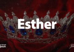 God's name is not found in Esther, but His hand is unmistakable! He used a man named Mordecai and woman named Esther. Journey through Esther...