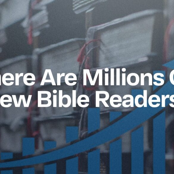 There are Millions Of New Bible Readers. An already open generation of young people has flocked to stores to buy one thing: a Bible.