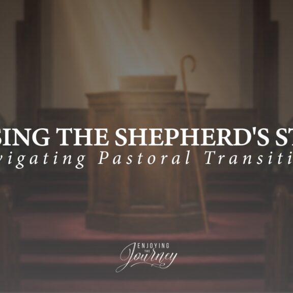 Like a relay race, God’s men in every generation are called on to faithfully carry the baton and pass it on to those coming behind them. In the pastor’s role, it is not a baton that he passes, but a shepherd’s staff. A Conversation about Pastoral Transition.