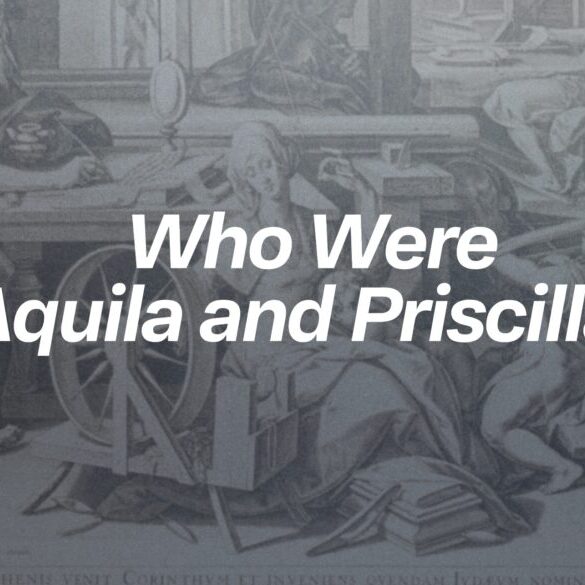 Image of Aquila and Priscilla from the Bible. This image links to an article titled "Who Were Aquila and Priscilla?" You do not need to be famous to be faithful. God does not measure our labor by size but by its sort (1 Corinthians 3:5-14). The lives of Aquila and Priscilla teach us what a difference a couple can make by committing their lives to the work of God."