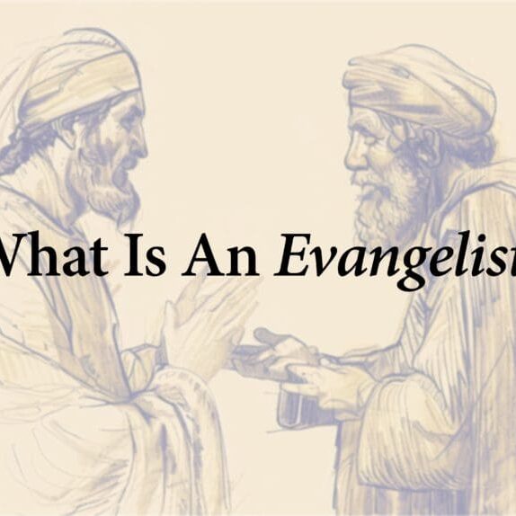 What Is An Evangelist? Only Philip is identified as “the evangelist” (Acts 21:8). God used him to illustrate his intent for this office. Here are 7 marks of a true Evangelist. This picture depicts someone doing the work of an evangelist.